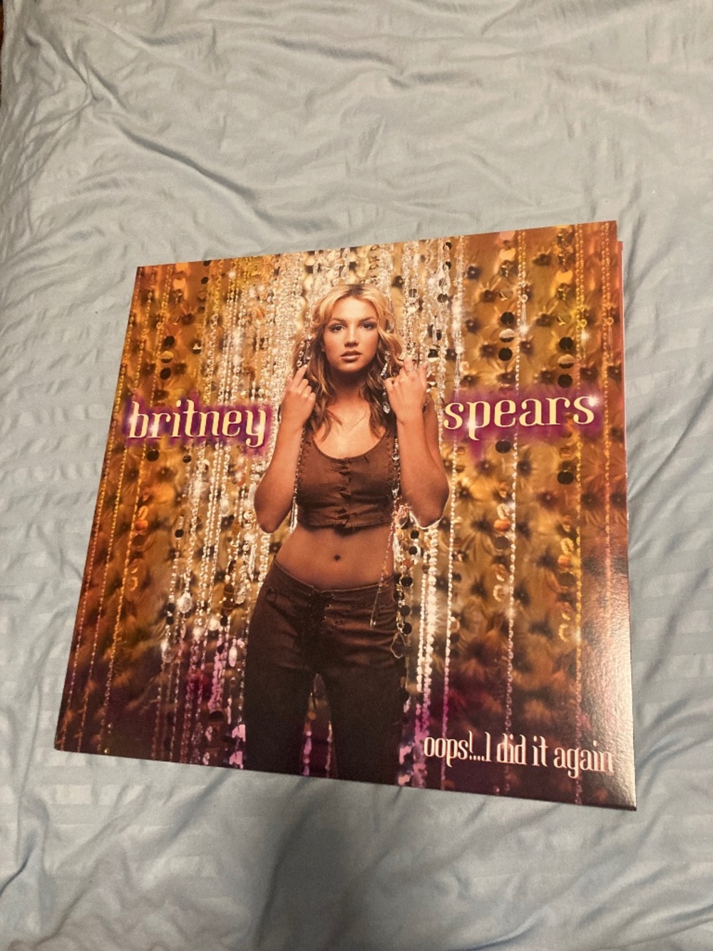 Britney Spears Oops I Did it Again in black vinyl